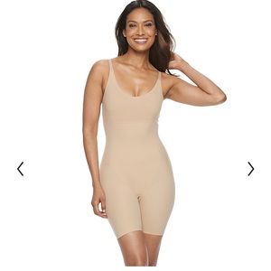 Women's RED HOT by SPANX® Mid-Thigh Body Shaper S/P